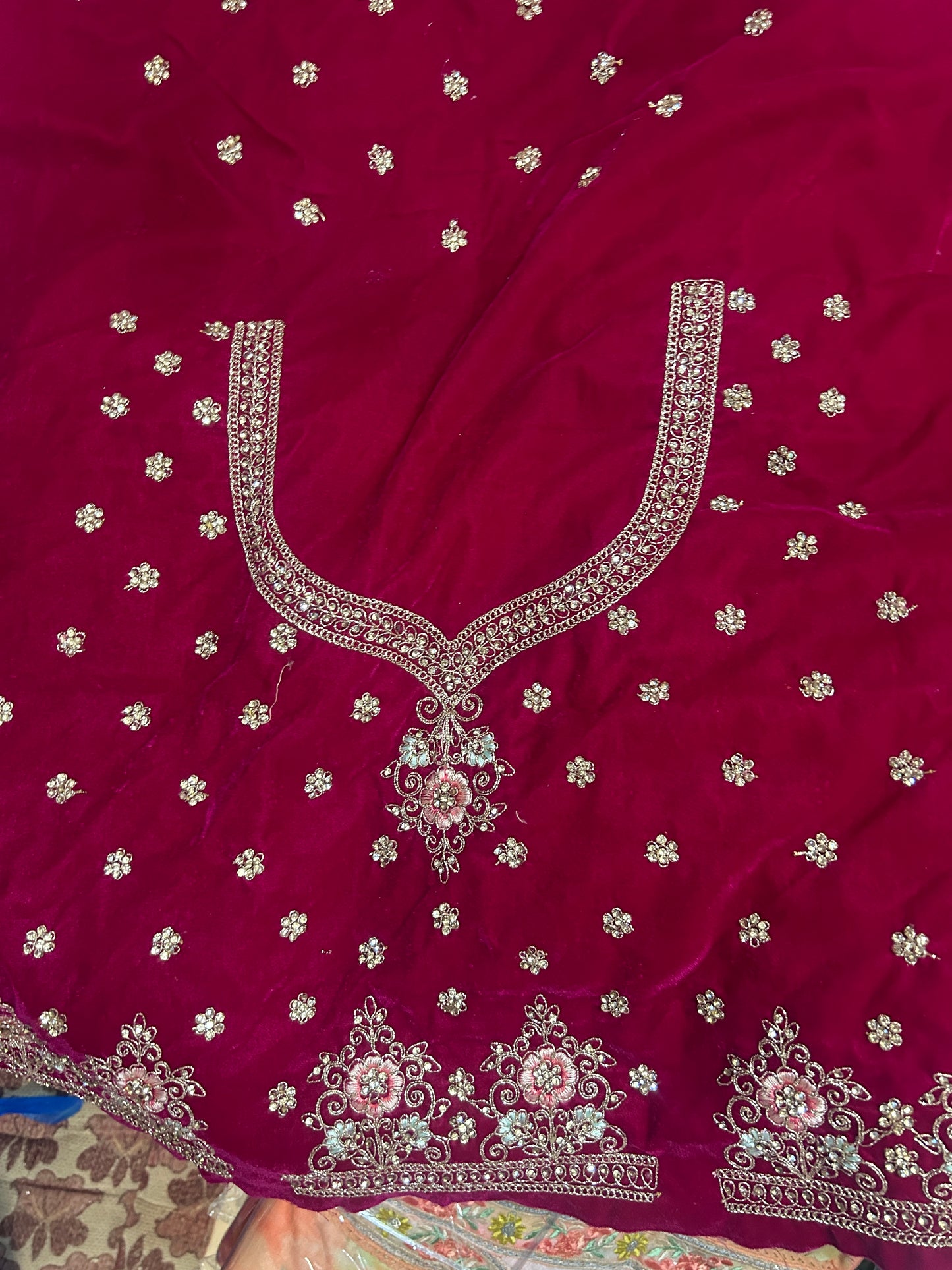 Red Bridal Lehenga