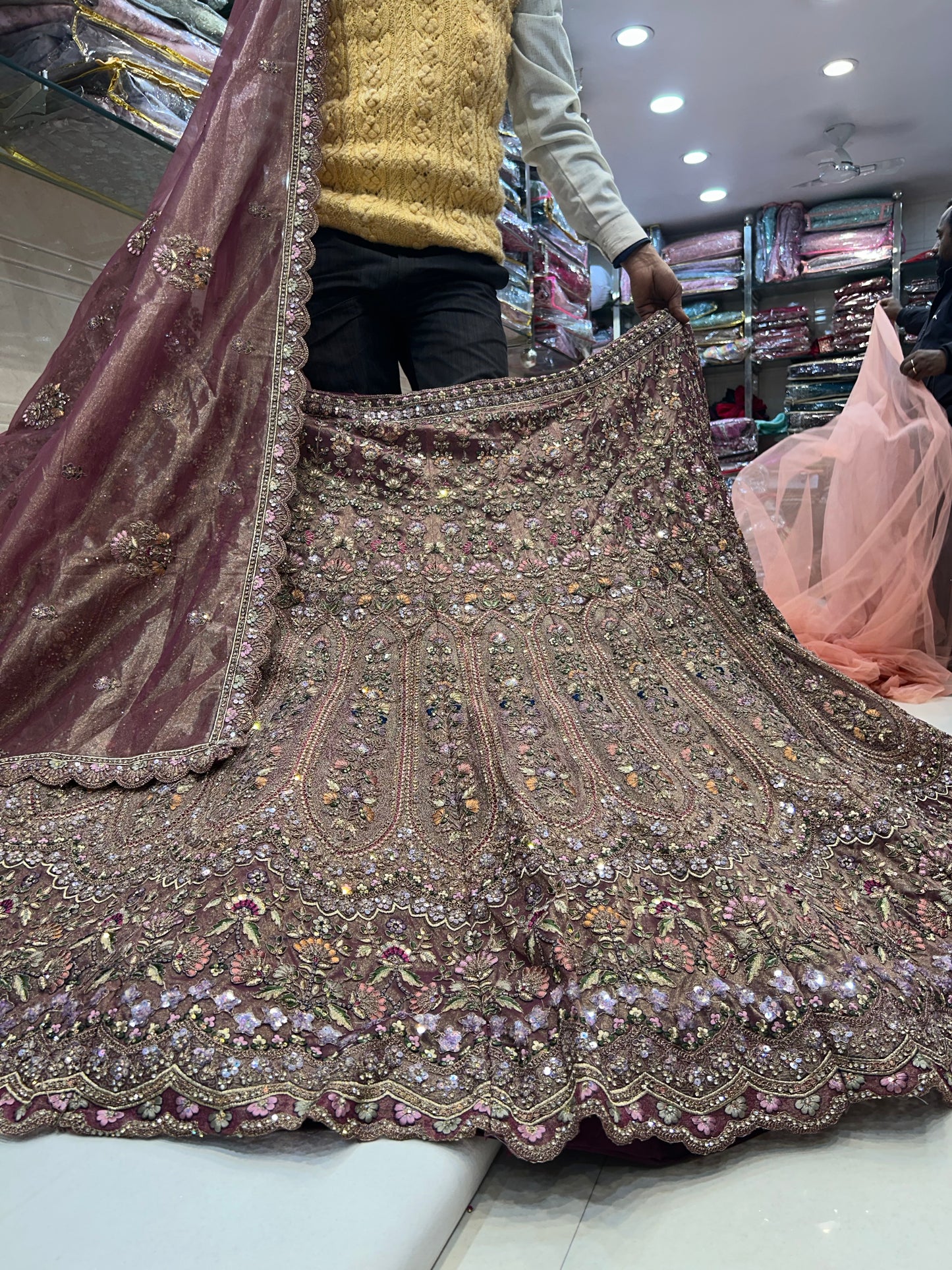 Extraordinary heavy Lehenga