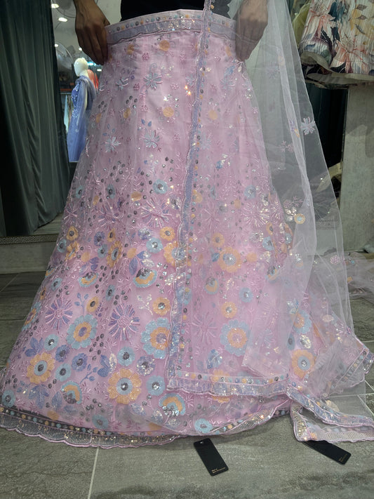 Preciosa lehenga rosa