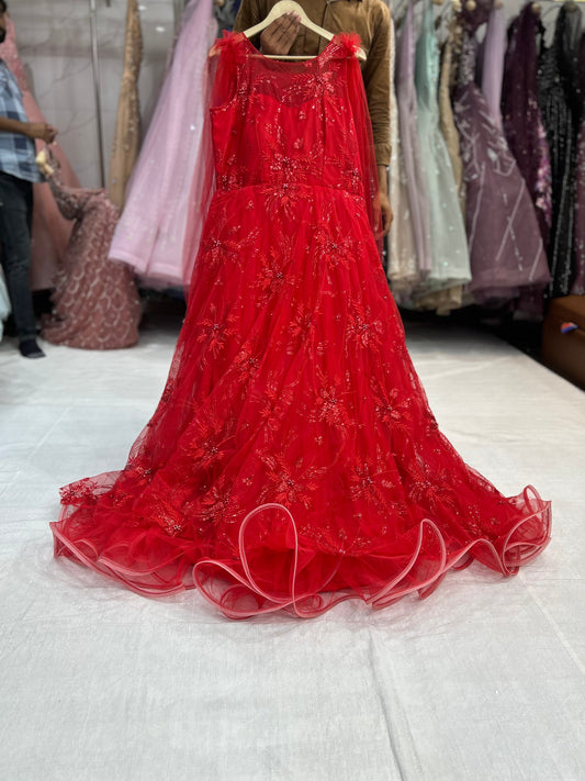 Awesome red Gown