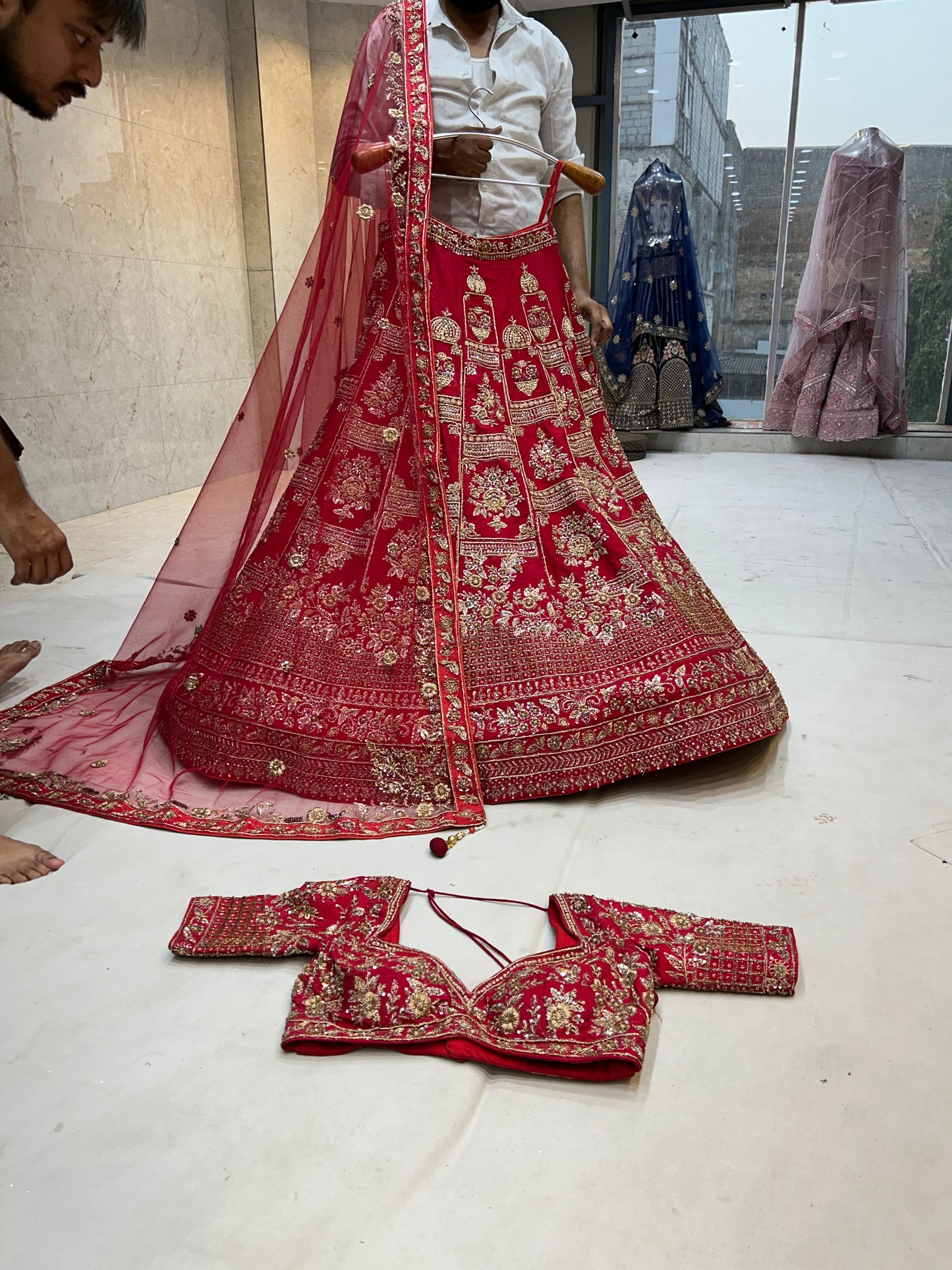 Fabulous Red Lehenga