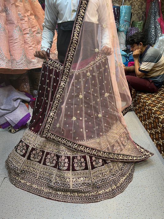 Brown Designer Lehenga ❤️