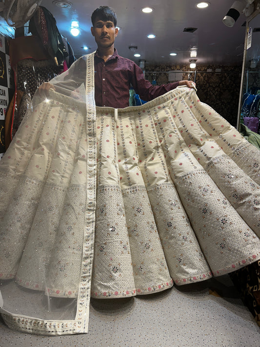 Fantastic off white Lehenga