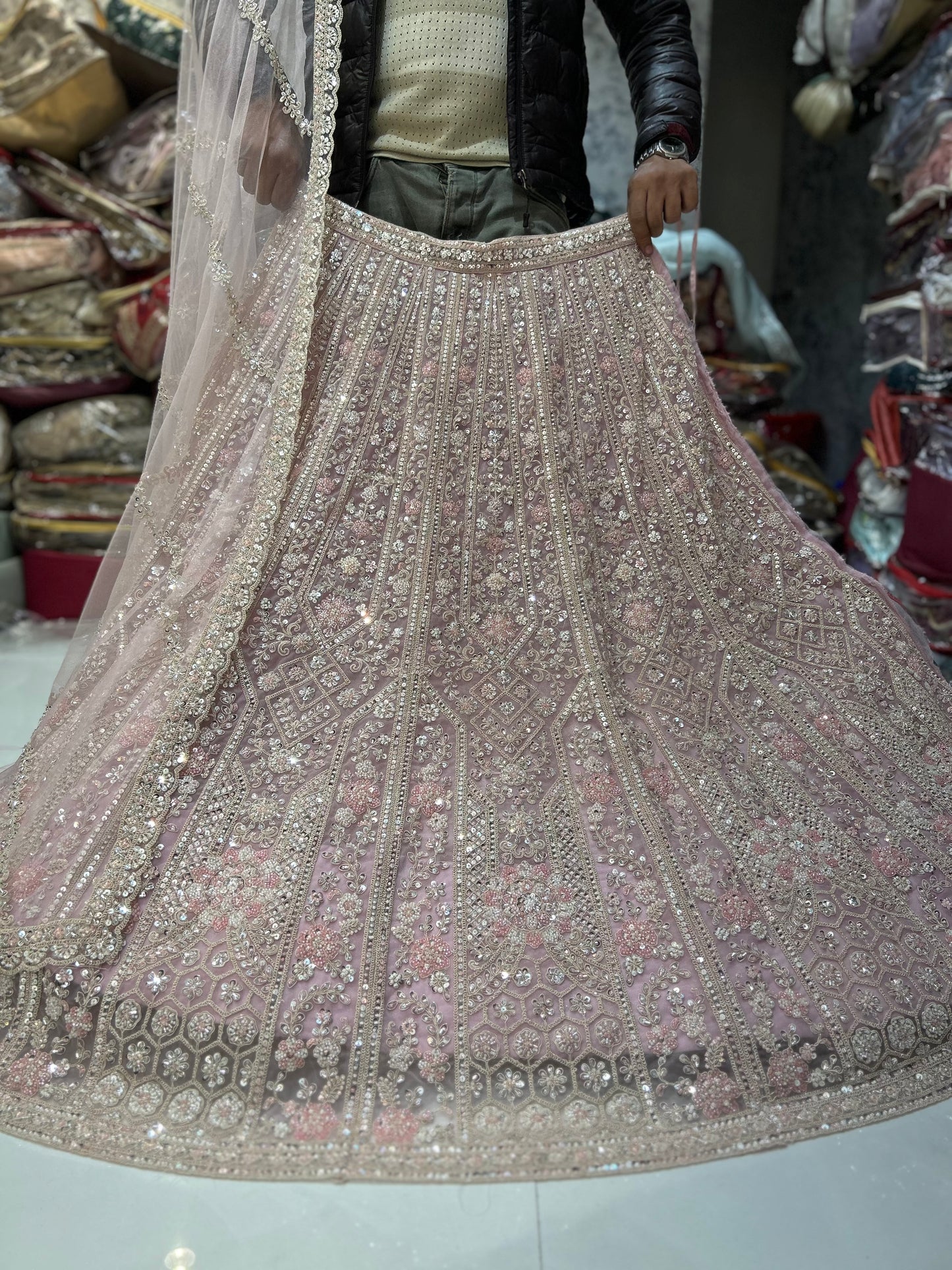 Khoobsurat pink lehenga