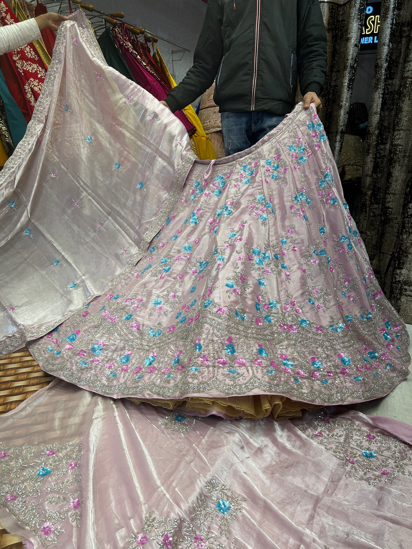 Amazing baby Pink Lehenga