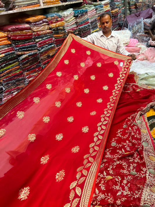 Fantastic Red saree