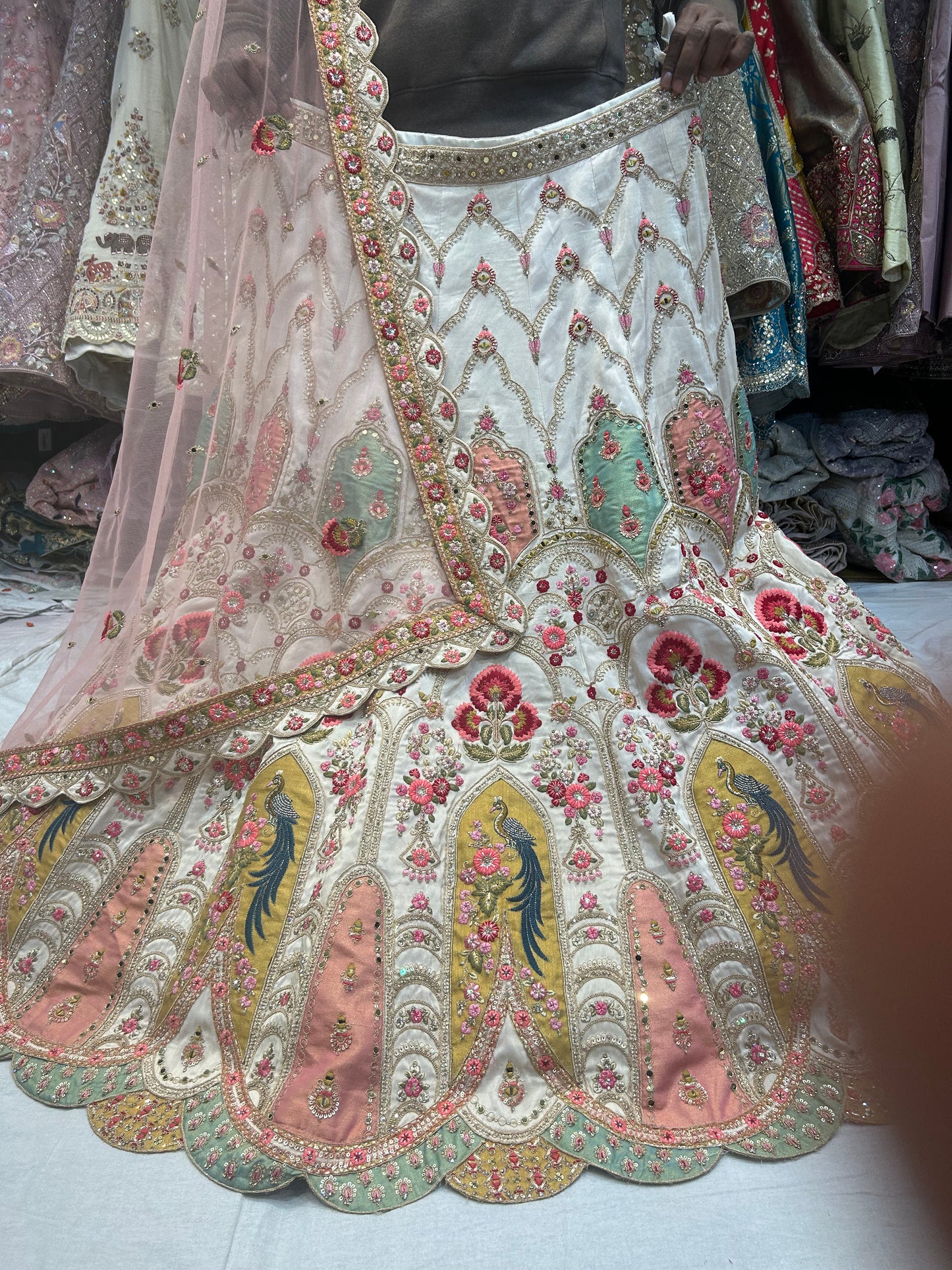 Fabulous white Lehenga