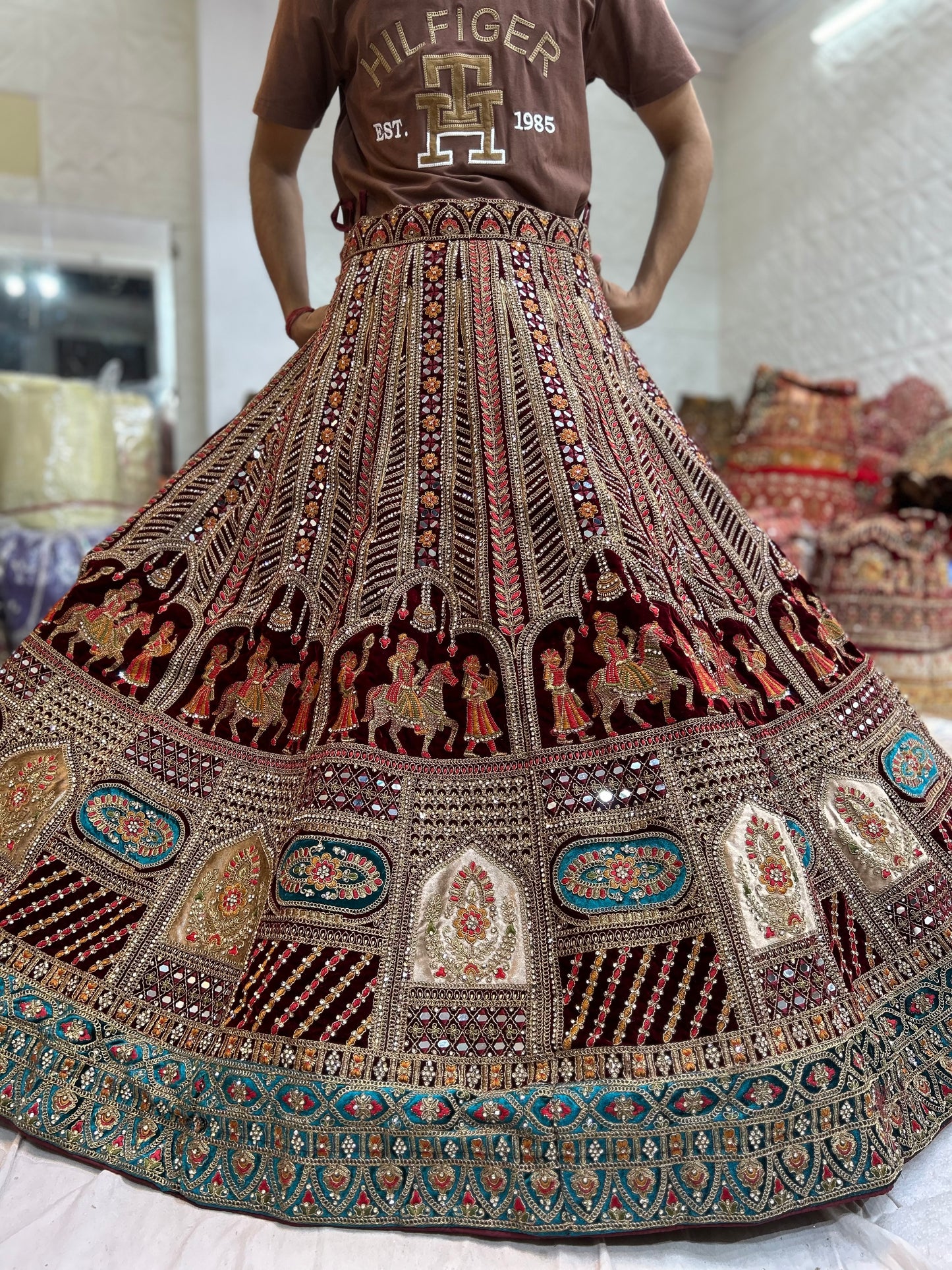 Gorgeous doli barat bridal lehenga