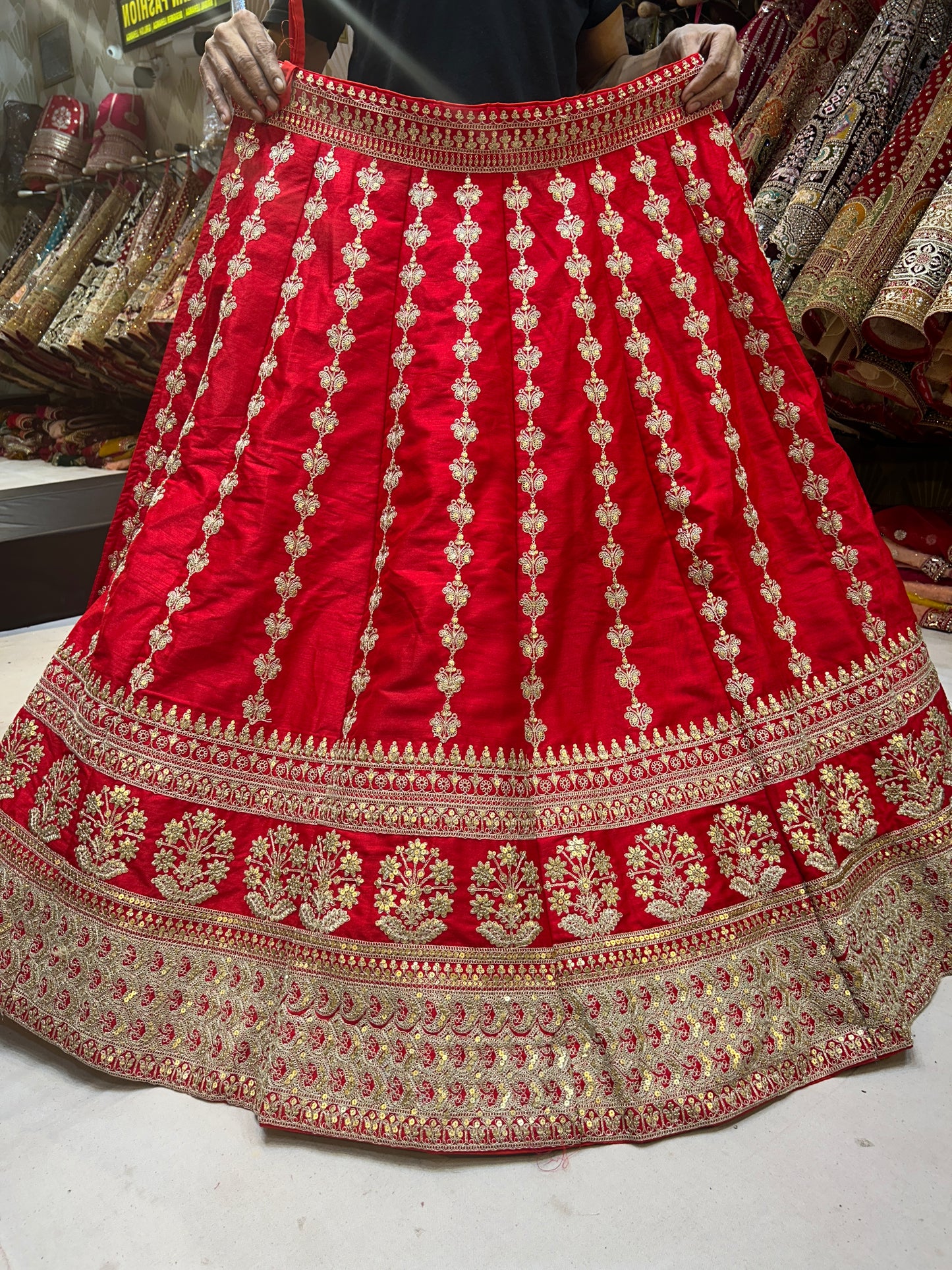 Pink Handwork Lehenga