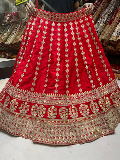 Pink Handwork Lehenga