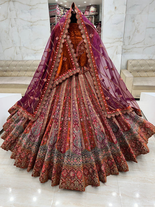 Royal musturd lehenga