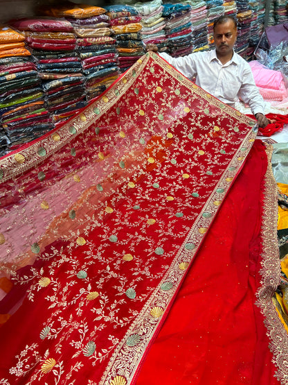 Fabulous Red saree