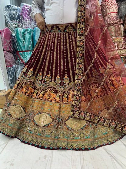 Doli barat bridal Lehenga