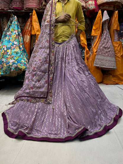 Lovely purple  lehenga 😍