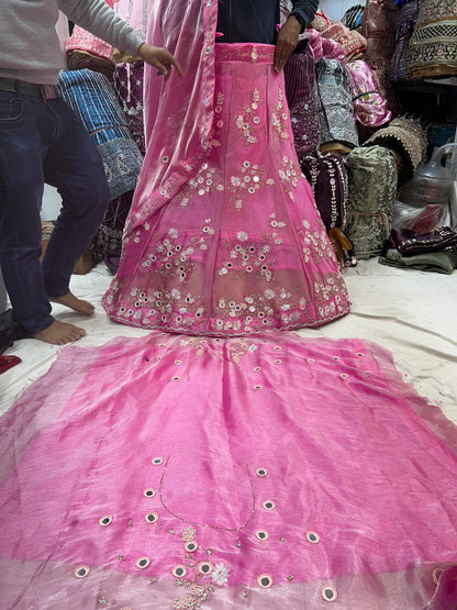 Pink Fancy Designer Lehenga ❤️