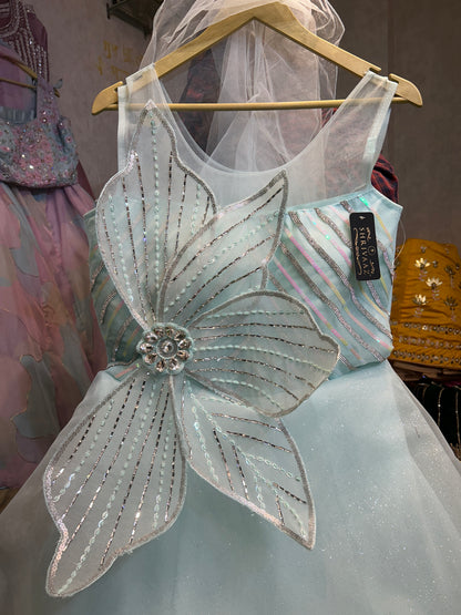 Blue Barbie Gown