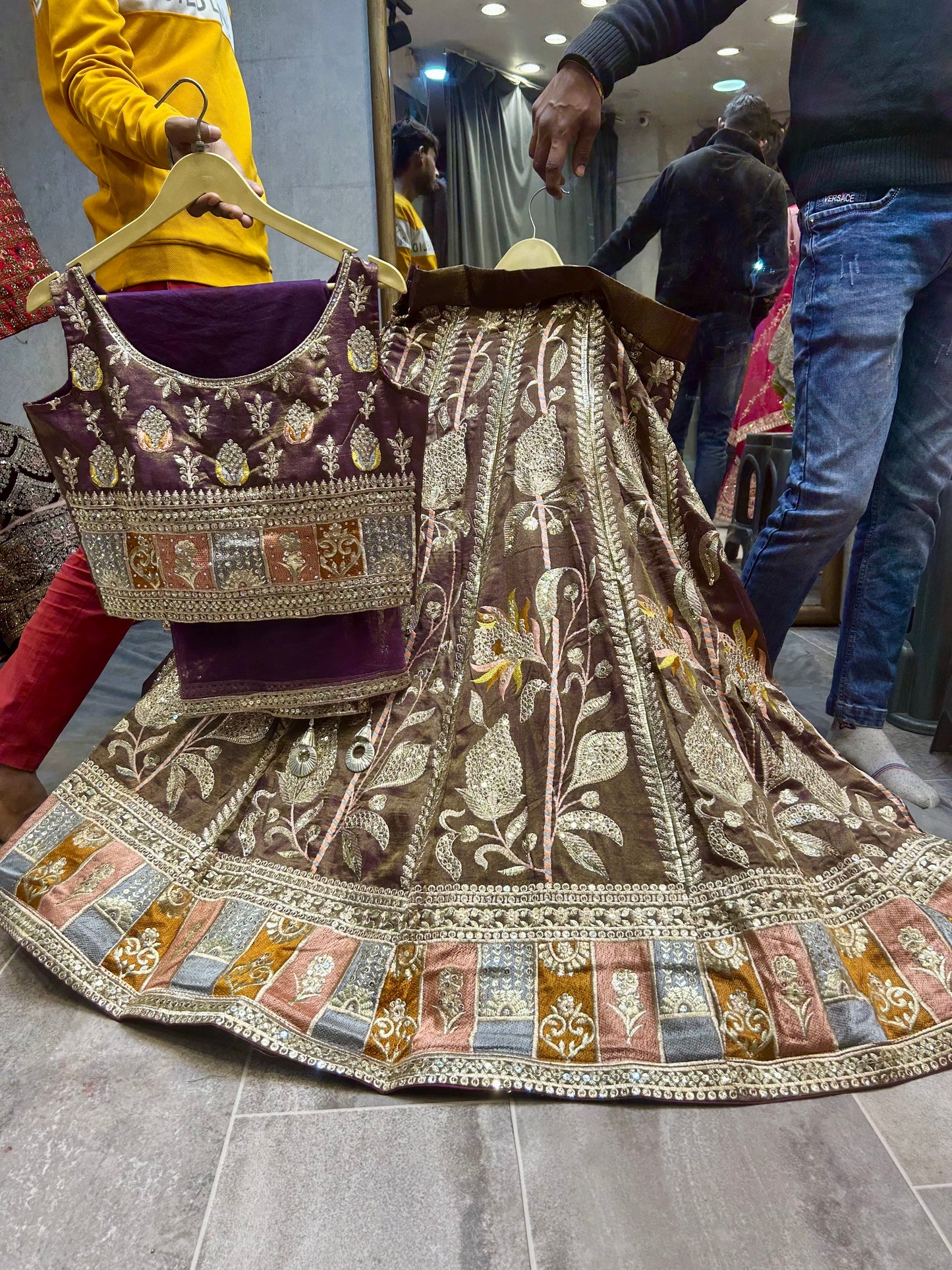 Lehenga de buen aspecto