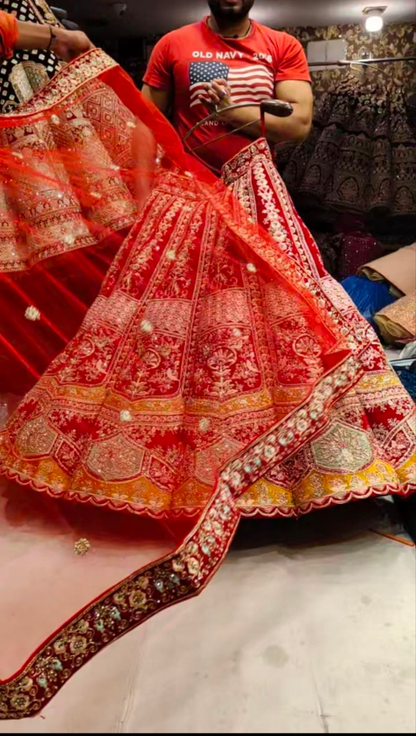 Lovely Bridal Lehenga - Shopping World