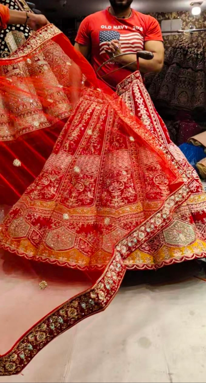 Lovely Bridal Lehenga - Shopping World