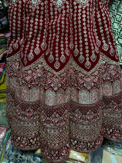 Stunning Red Lehenga