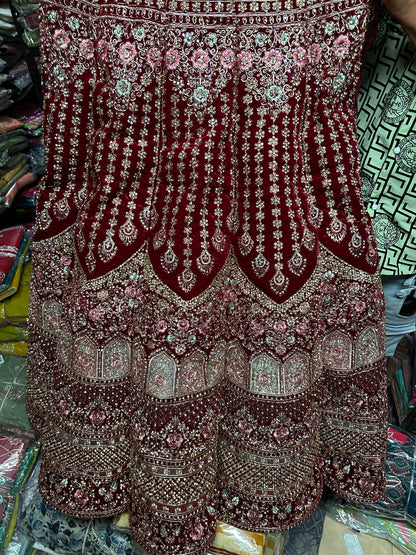 Stunning Red Lehenga