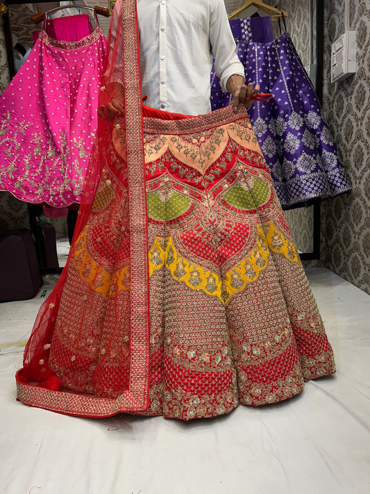 Fabulous Red Lehenga