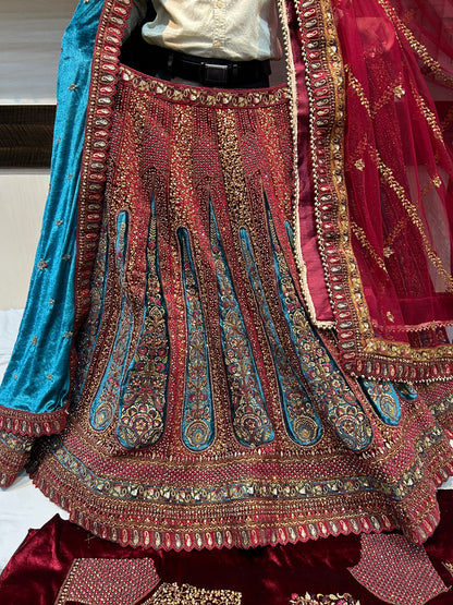 Stunning Red Lehenga