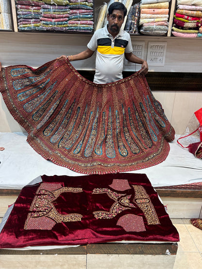 Stunning Red Lehenga