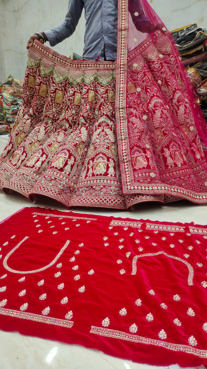 Lehenga de Doli Barat