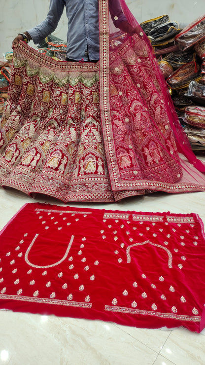 Lehenga de Doli Barat