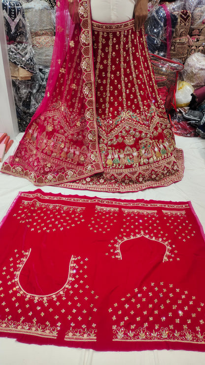 Fabulous Red lehenga