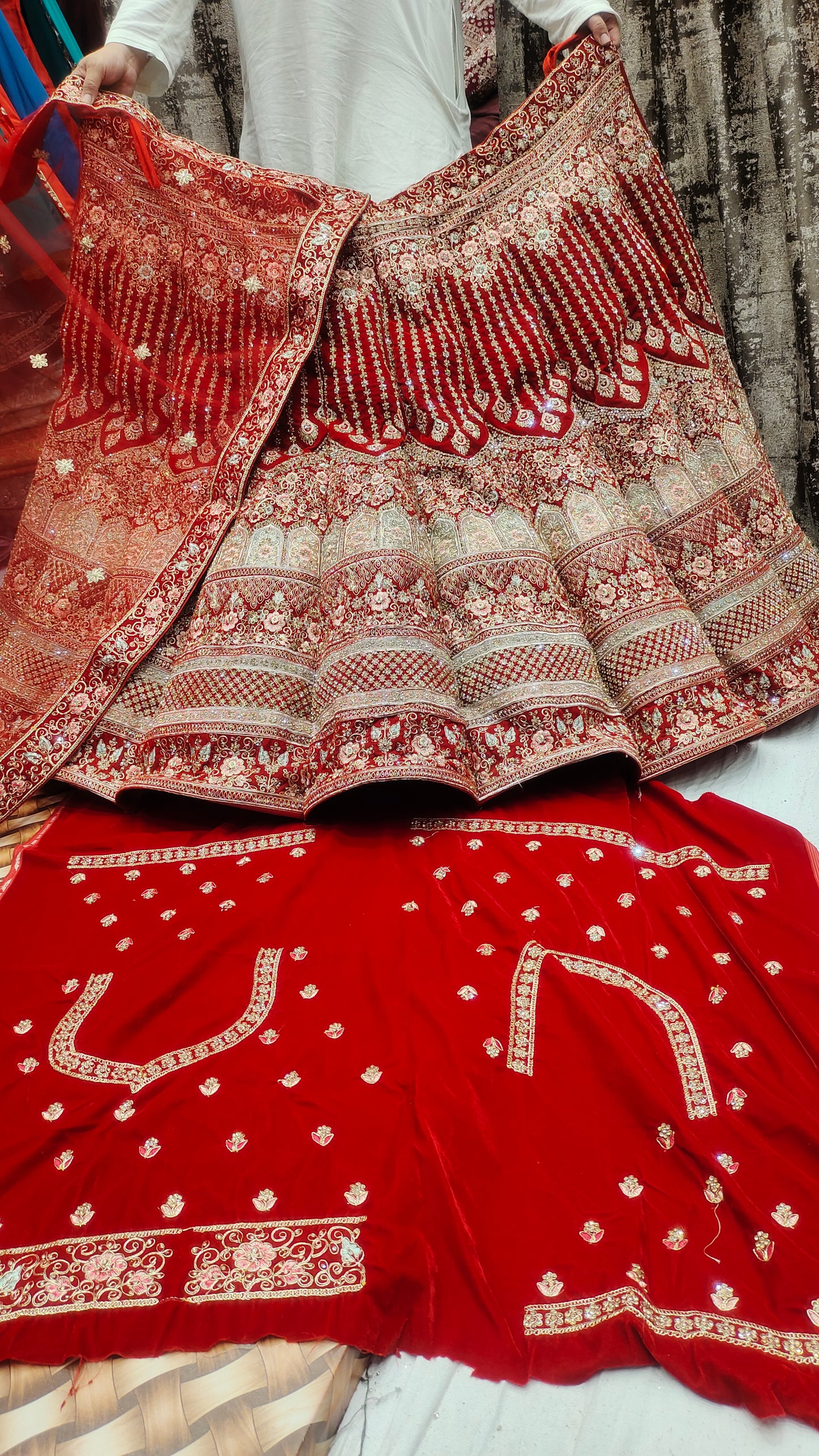 Ball Jhumka Lehenga