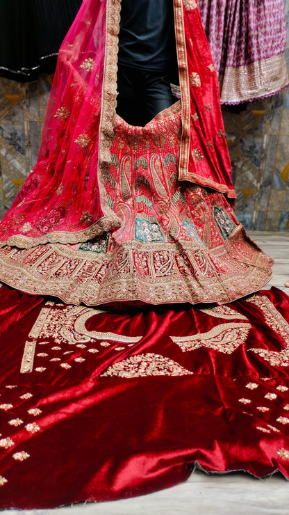 Red Bridal LEHENGA