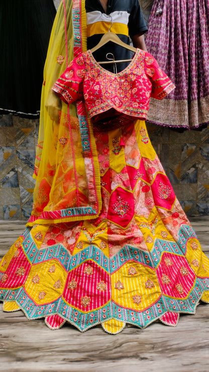 Beautiful Multi Colour LEHENGA