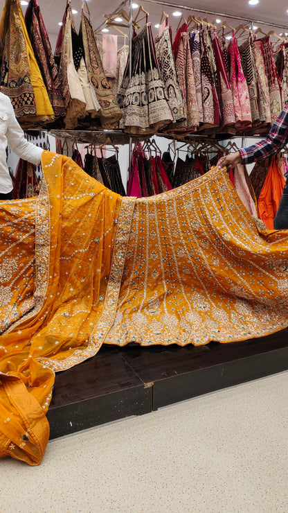 Orange Lehenga