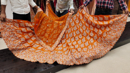 Orange Lehenga