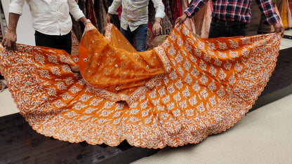 Orange Lehenga