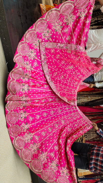 Amazing Pink Lehenga