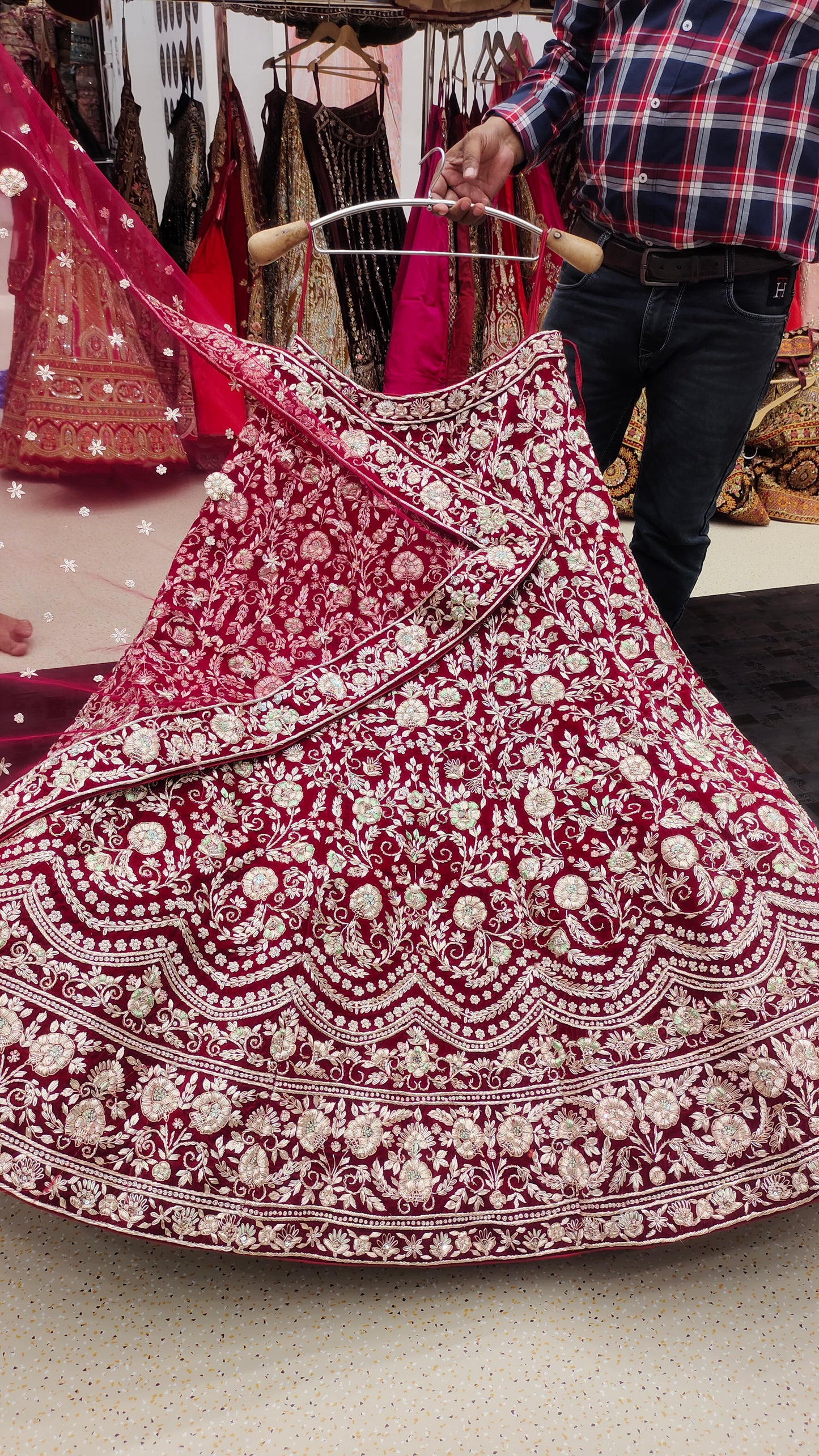 Heavy Bridal Lehenga