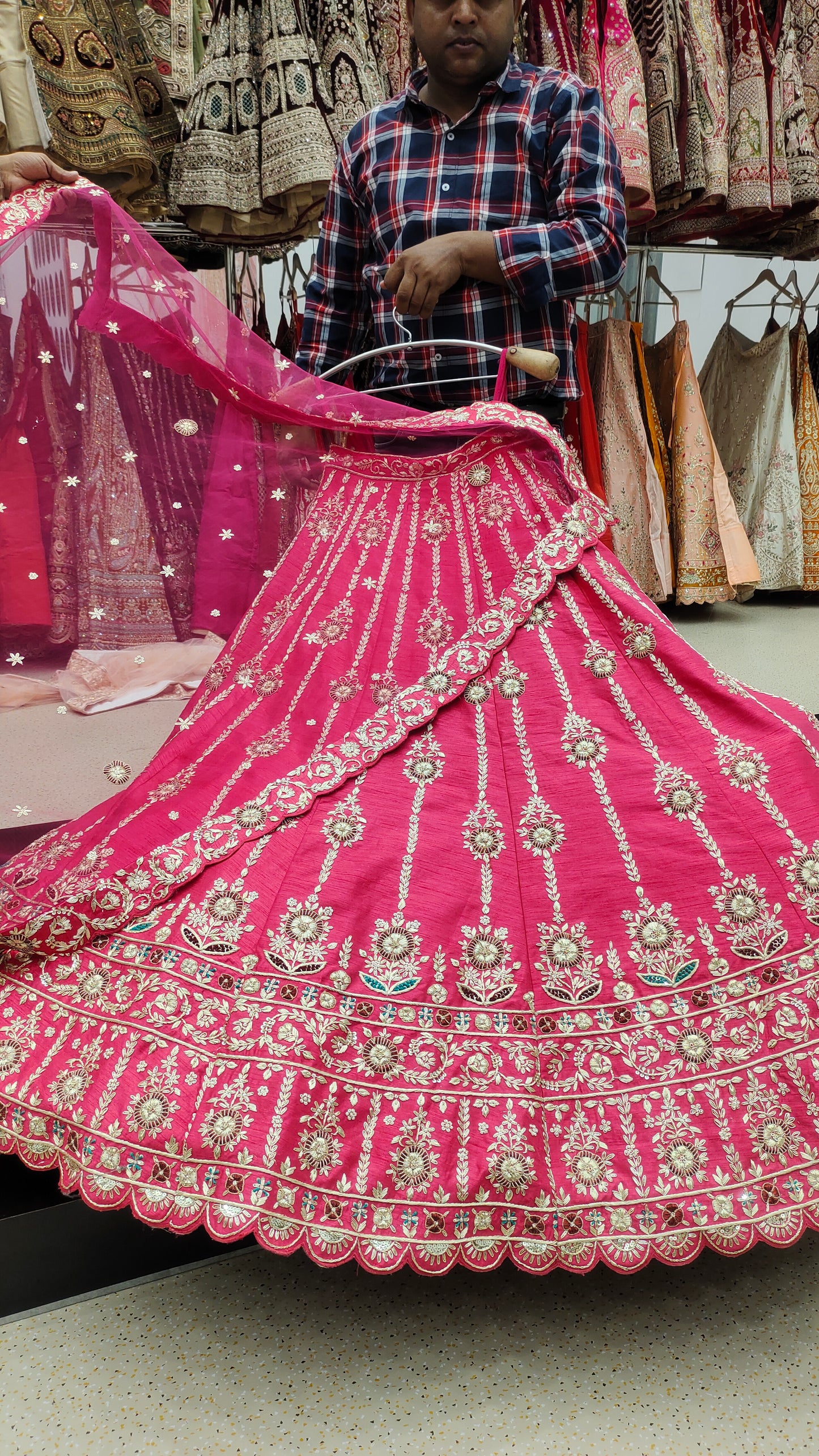 Amazing Pink Lehenga