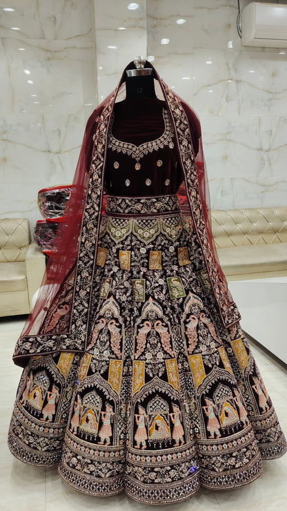 Doli Barat LEHENGA