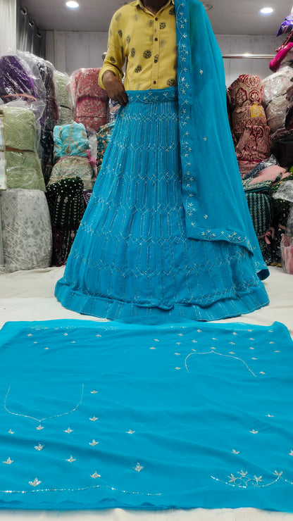 Amazing Blue Lehenga