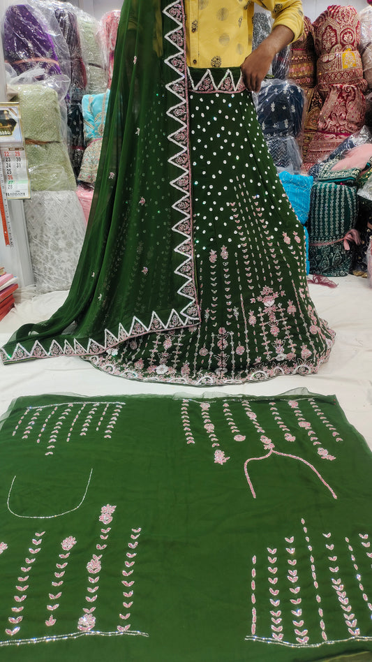 Lehenga de mehendi