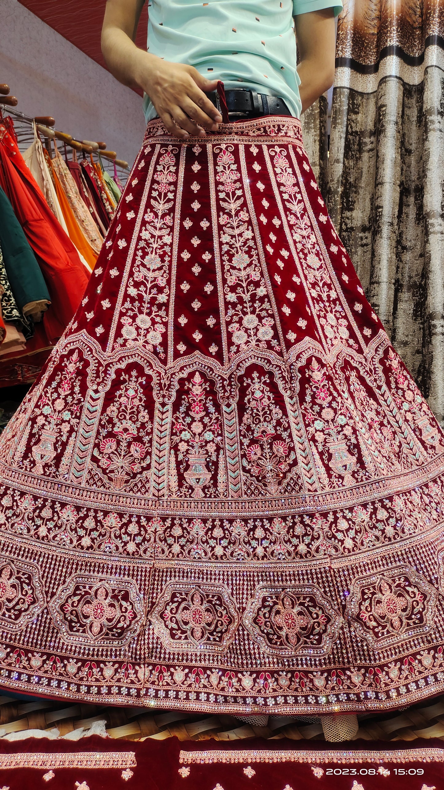 Red Bridal LEHENGA