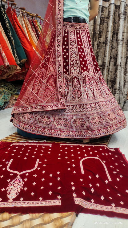 Red Bridal LEHENGA