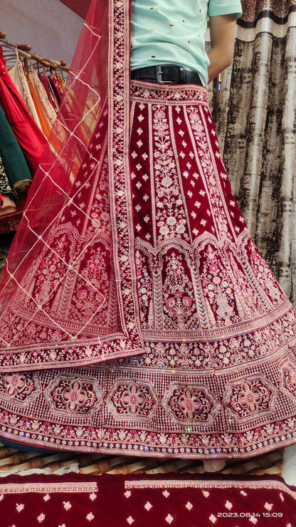 Red Bridal LEHENGA