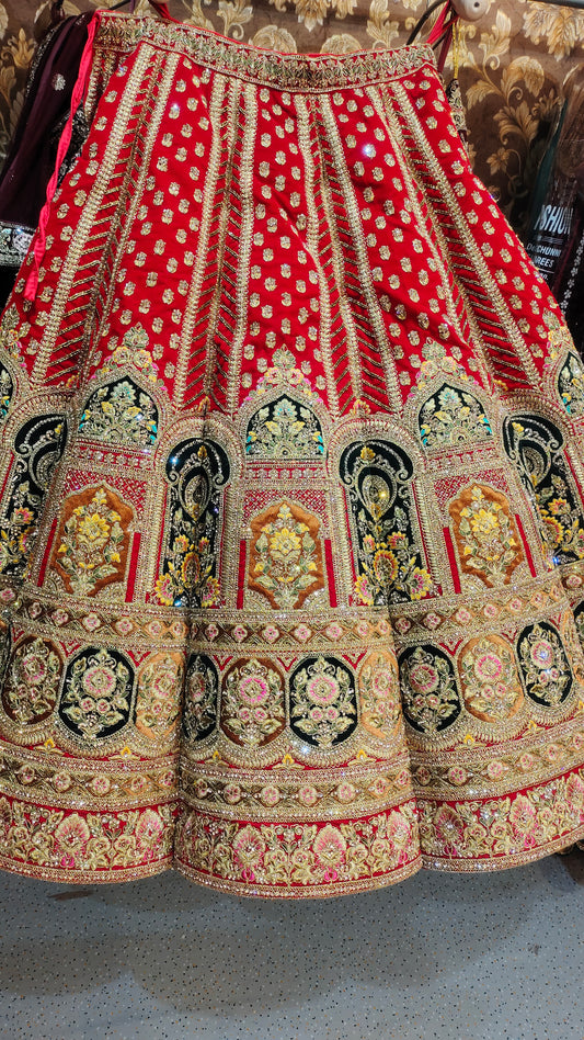 Lovely Red Lehenga