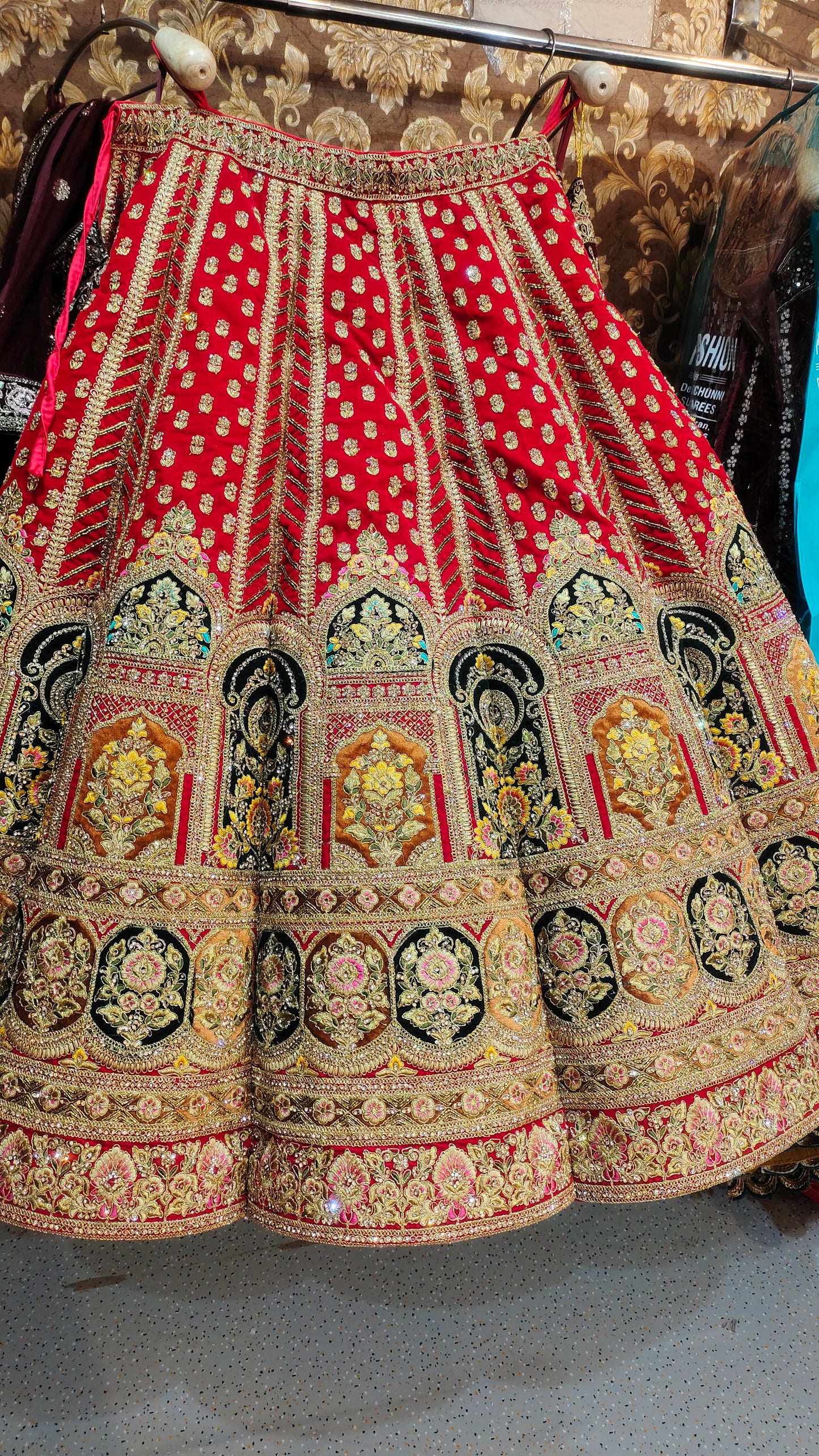 Lovely Red Lehenga