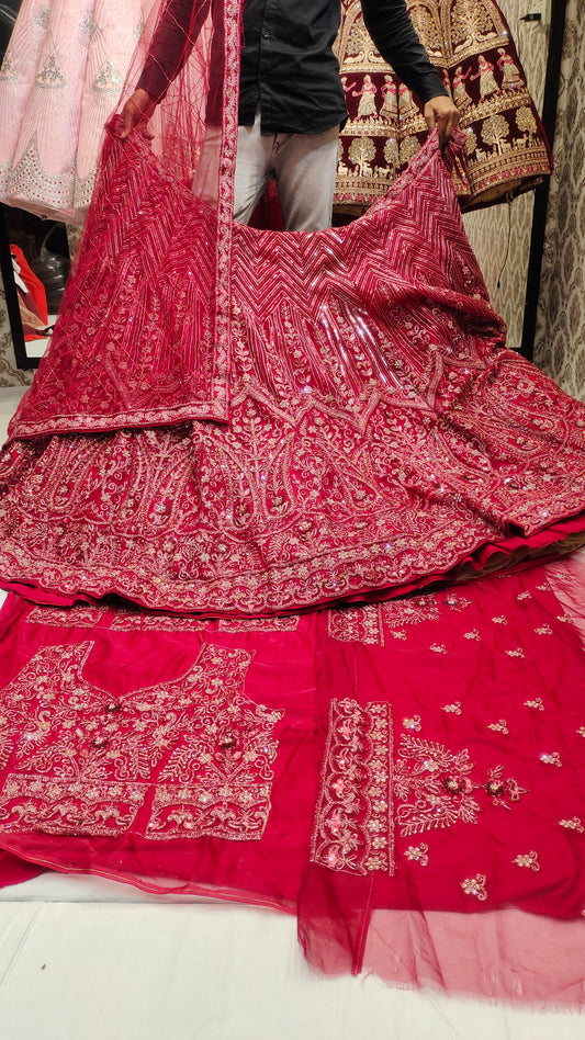 Lovely Pink LEHENGA