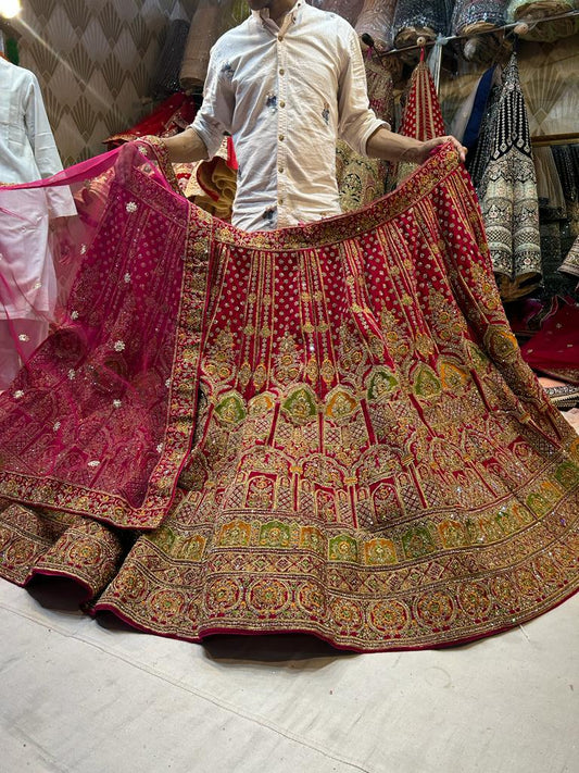 Lehenga de diseñador real